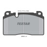 Pastiglie freno TEXTAR 2564302