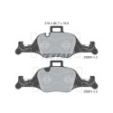 Pastiglie freno TEXTAR 2590001