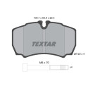 Pastiglie freno TEXTAR 2912303