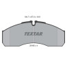 Pastiglie freno TEXTAR 2916002