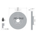 Kit freno, freno a disco BrakeBox, Kit pastiglie e dischi TEXTAR 89003600