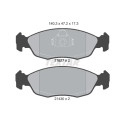 Kit freno, freno a disco BrakeBox, Kit pastiglie e dischi TEXTAR 89003700