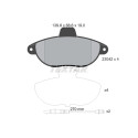 Kit freno, freno a disco BrakeBox, Kit pastiglie e dischi TEXTAR 89004700