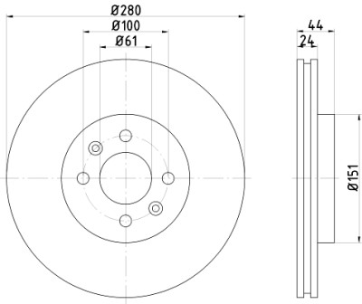 Kit freno, freno a disco BrakeBox, Kit pastiglie e dischi TEXTAR 89005600