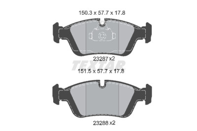  Kit freno, freno a disco BrakeBox, Pad and Disc Kit