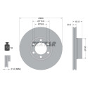  Kit freno, freno a disco BrakeBox, Pad and Disc Kit