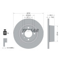  Kit freno, freno a disco BrakeBox, Pad and Disc Kit
