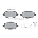 Kit freno, freno a disco BrakeBox, Kit pastiglie e dischi TEXTAR 89015500