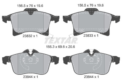  Kit freno, freno a disco BrakeBox, Pad and Disc Kit