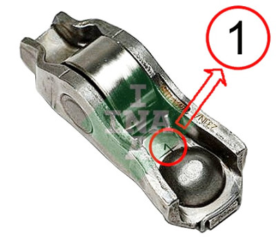 Leva oscillante, fasatura motore INA 422 0221 10