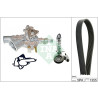 Pompa acqua + Kit cinghia Poly V