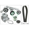Pompa acqua + Kit cinghia Poly V