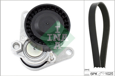 INA 529 0167 10 Set cinghie trapezoidali scanalate