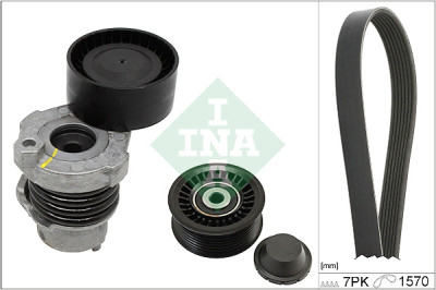 INA 529 0187 10 Set cinghie trapezoidali scanalate