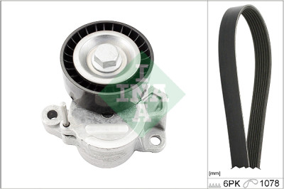 INA 529 0235 10 Set cinghie trapezoidali scanalate
