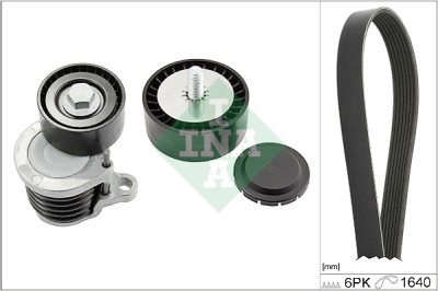 INA 529 0238 10 Set cinghie trapezoidali scanalate