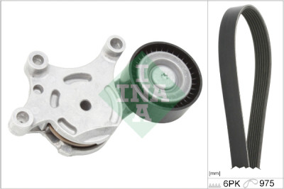 INA 529 0261 10 Set di cinghie trapezoidali scanalate