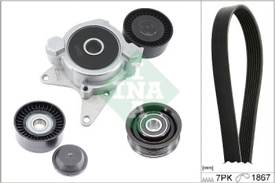 INA 529 0401 10 Set di cinghie trapezoidali scanalate