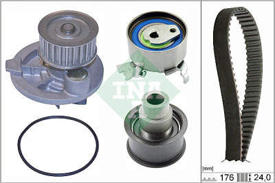 Kit pompa acqua + cinghia distribuzione