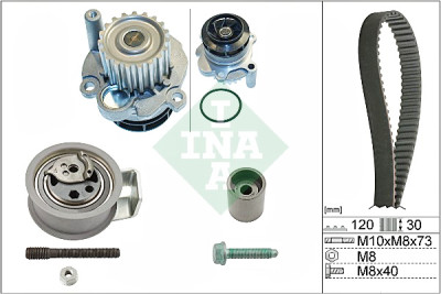 Kit pompa acqua + cinghia distribuzione