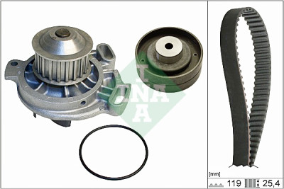 Kit pompa acqua + cinghia distribuzione