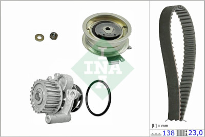 Kit pompa acqua + cinghia distribuzione