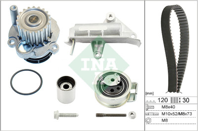 Kit pompa acqua + cinghia distribuzione