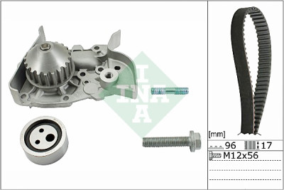 Kit pompa acqua + cinghia distribuzione