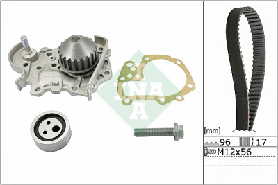 Kit pompa acqua + cinghia distribuzione