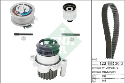 Kit pompa acqua + cinghia distribuzione