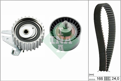 Kit cinghie dentate INA 530 0226 10