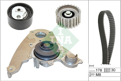 Pompa acqua + Kit cinghie dentate