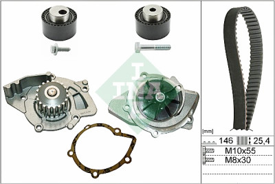 Kit pompa acqua + cinghia distribuzione
