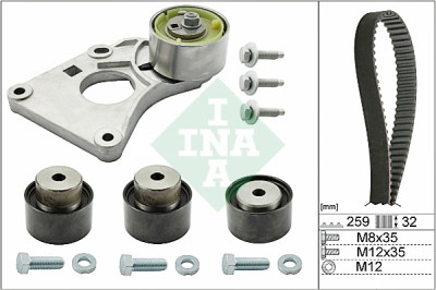 Kit cinghie dentate INA 530 0259 10
