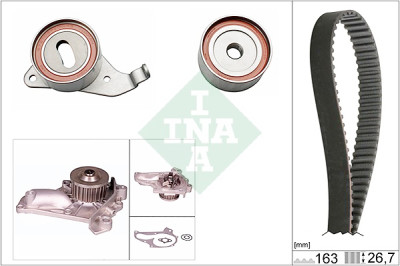 Pompa acqua + Kit cinghie dentate