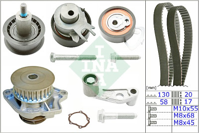 Kit pompa acqua + cinghia distribuzione
