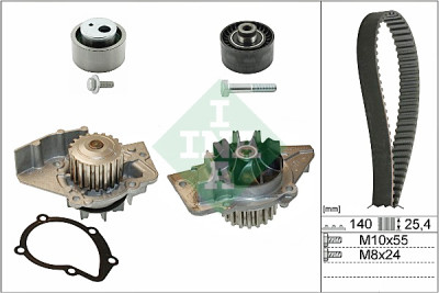 Kit pompa acqua + cinghia distribuzione