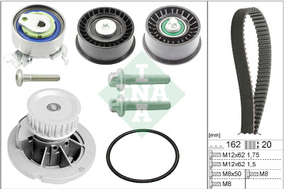 Kit pompa acqua + cinghia distribuzione