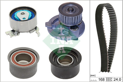 Pompa acqua + Kit cinghie dentate