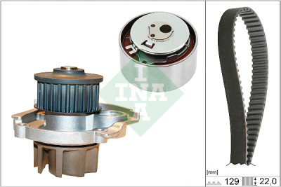 Kit pompa acqua + cinghia distribuzione