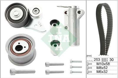 Kit cinghie dentate INA 530 0478 10