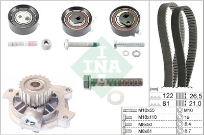 Kit pompa acqua + cinghia distribuzione