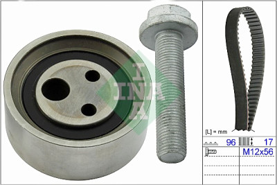Kit cinghie dentate INA 530 0490 10