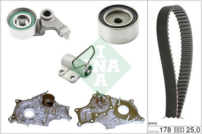 Pompa acqua + Kit cinghie dentate