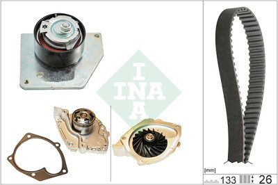 Pompa acqua + Kit cinghie dentate