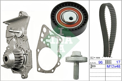 Kit pompa acqua + cinghia distribuzione
