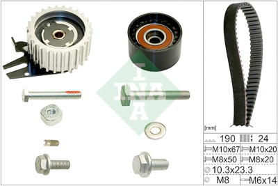 Kit cinghie dentate INA 530 0624 10