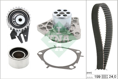Pompa acqua + Kit cinghie dentate