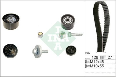 Kit cinghie dentate INA 530 0638 10