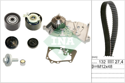 Kit pompa acqua + cinghia distribuzione